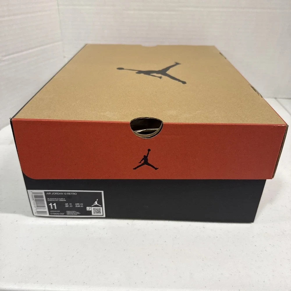 Air Jordan 12 Retro 'Field Purple' Sneakers 2023 Size 11 CT8013-057